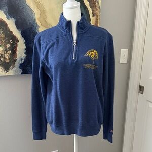 University of New Haven Chargers Blue Quarter-Zip Sweatshirt